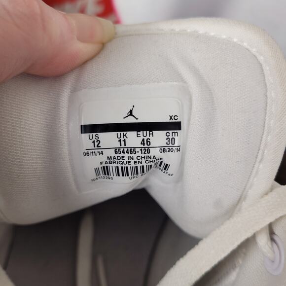 Jordan 1 Flight 2 Low white size 12 mens sneakers main image 2